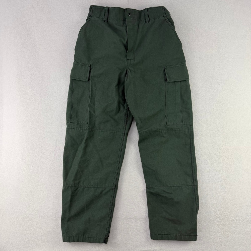 Wildland Firefighting Pants Mens M/30 Green Cargo Nomex Aramid FR Crew Boss